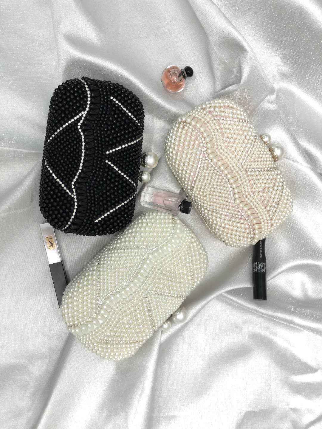 晚装包:时尚漂亮白底实物图