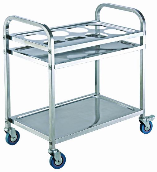 Stainless steel seasoning cart 850*450*900 detail image 1
