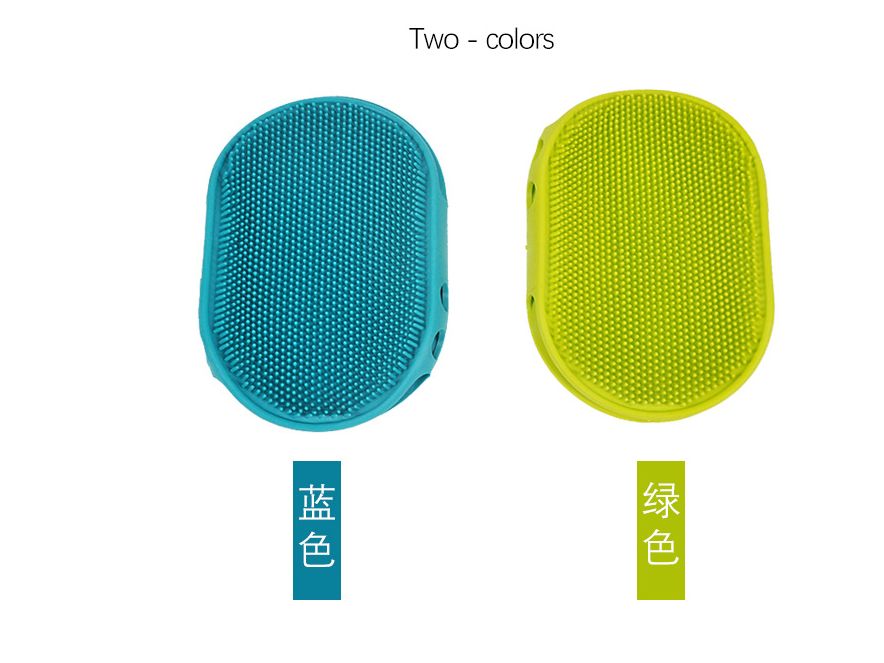 宠物洗澡刷 按摩刷 狗狗清洁用品洗澡按摩刷两用型 宠物清洁刷详情图5