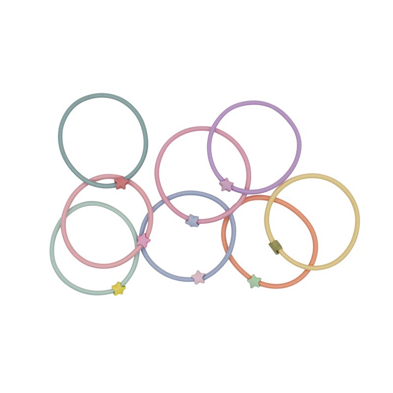 Five-pointed star rubber band