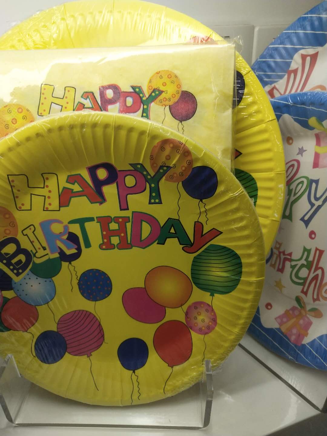 派对用品生日餐盘外贸热销2