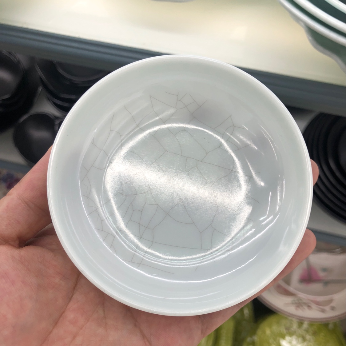 Ice crack small dish thumbnail