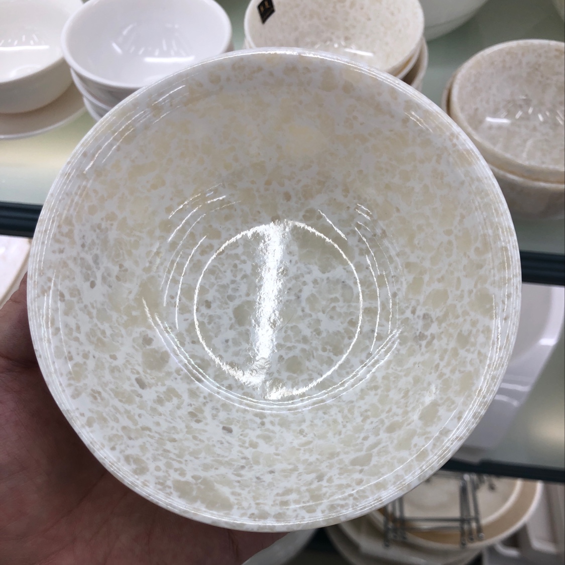 Marble rice bowl