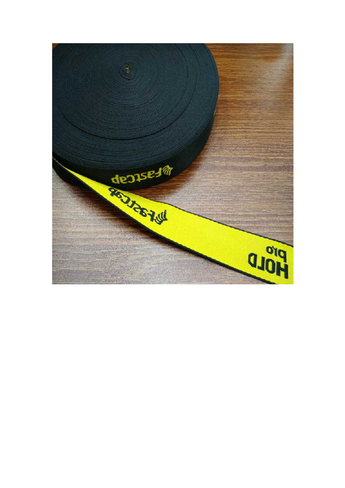 Factory direct sales of 2.5cm FastCAP computer double-sided jacquard polyester network silk backpack strap and waist belt custom style detail image 4