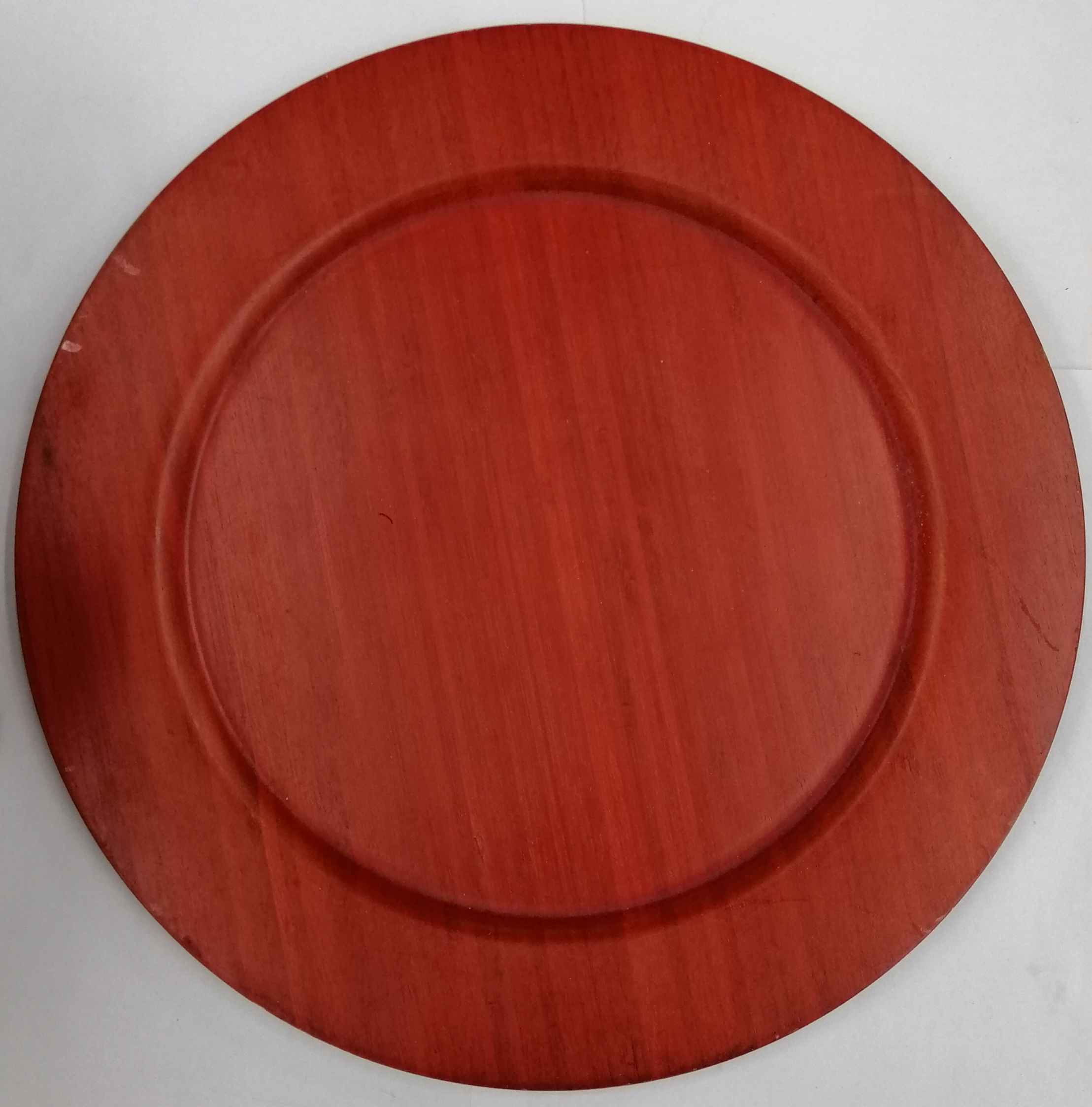 Bamboo red round bowl bamboo fruit bowl nut bowl Nordic household environmental protection