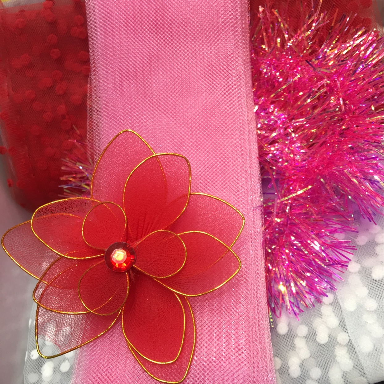6cm smooth elastic mesh dress dress skirt skirt inch horse hair tail gauze wedding dress pink