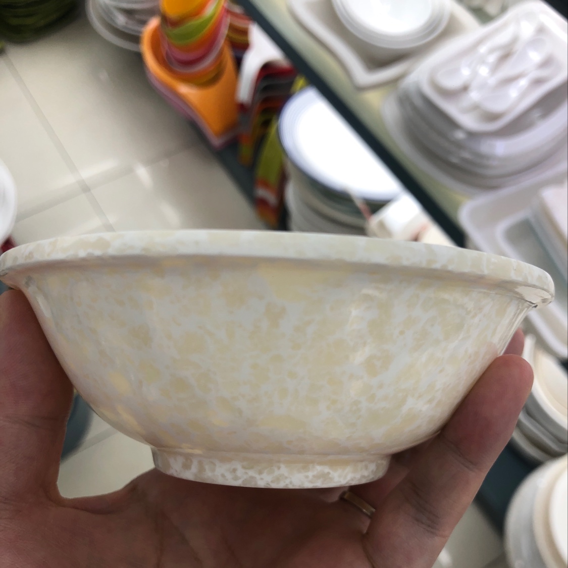 Marble rice bowl details Picture