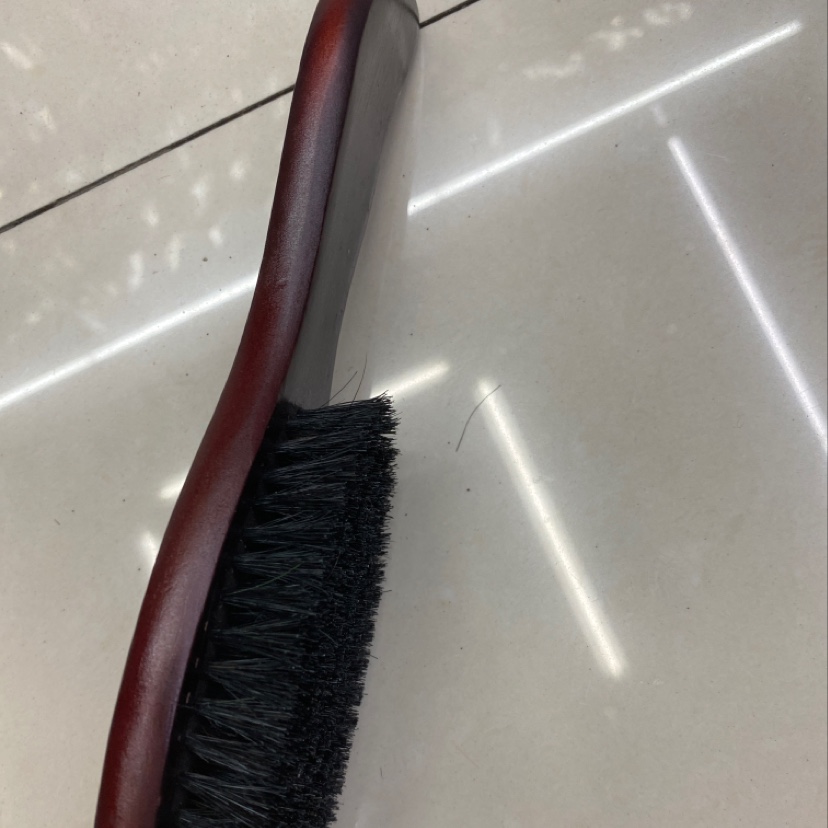 红色衣刷，猪毛细节图