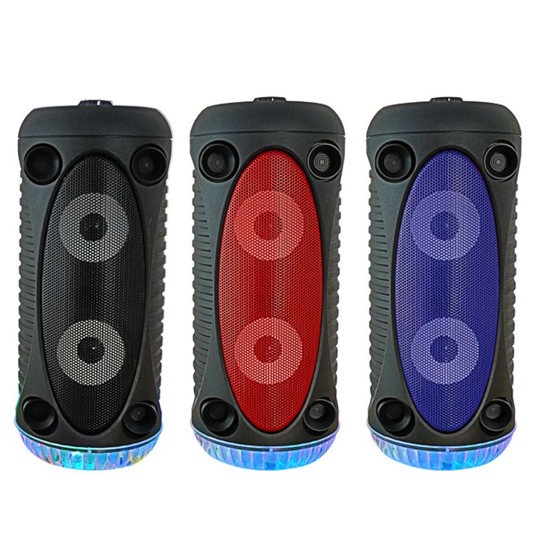 2020新款便携式大功率户外背带低音炮蓝牙音箱七彩旋光灯ZQS-4226详情图14