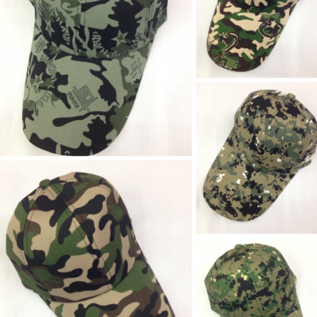 迷彩棒球帽子男女春夏户外休闲防晒遮阳帽加长帽檐作训军训鸭舌帽图