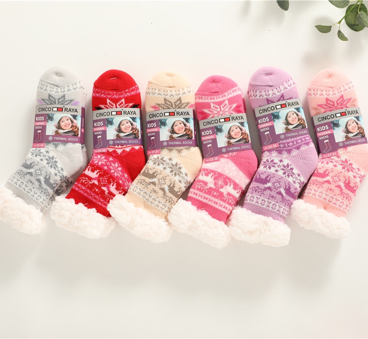 女童袜袜筒双鹿