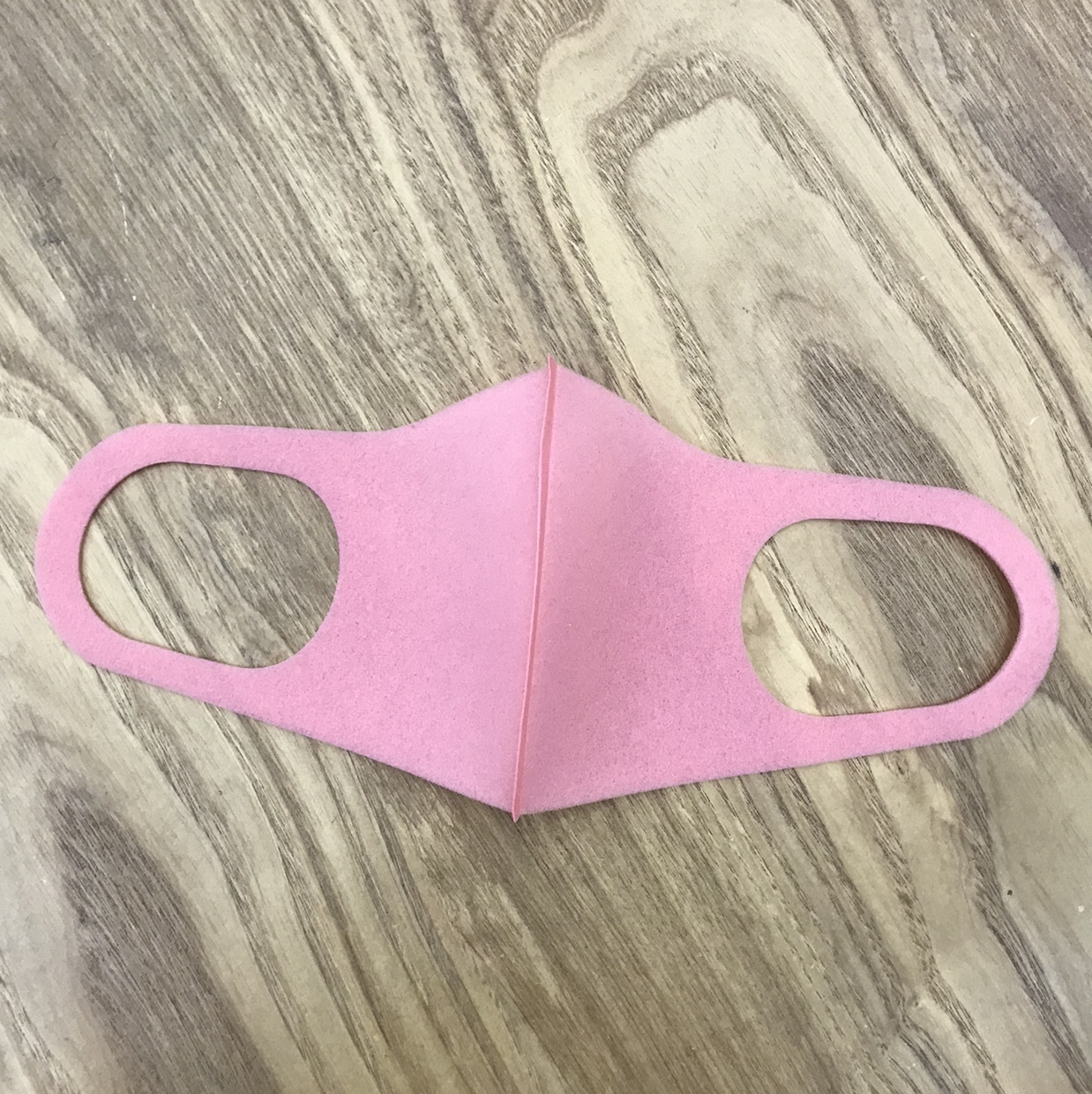 小童儿童纯色海绵口罩防晒防尘有弹性可水洗粉色【外贸专供】民用民用民用民用