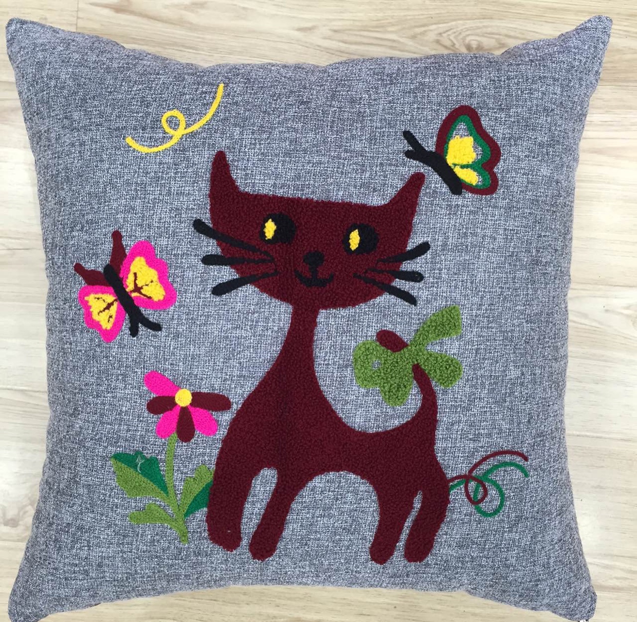 New Explosive Manufacturers Direct Embroidery Super Soft Home Sofa Pillow Pillow Bed Bay Window Cushion Car Office Pillow Pillow With Core Specification drawing