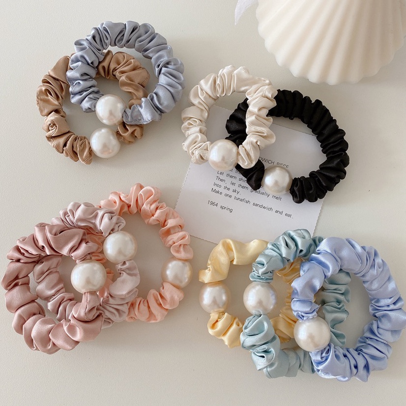 Pearl cloth ring