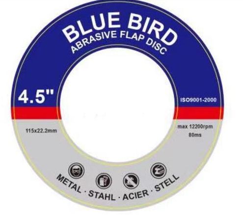 4.5" BLUE BIRD FLAP DISC thumbnail