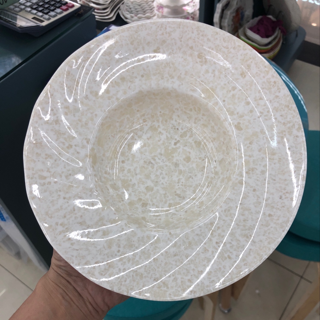 Western soup plate