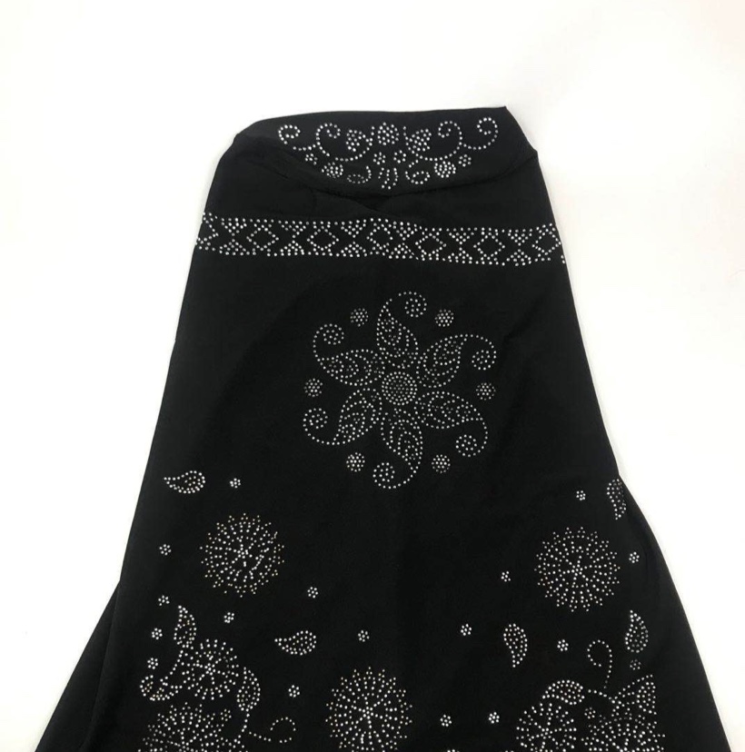 Muslim ironed turban