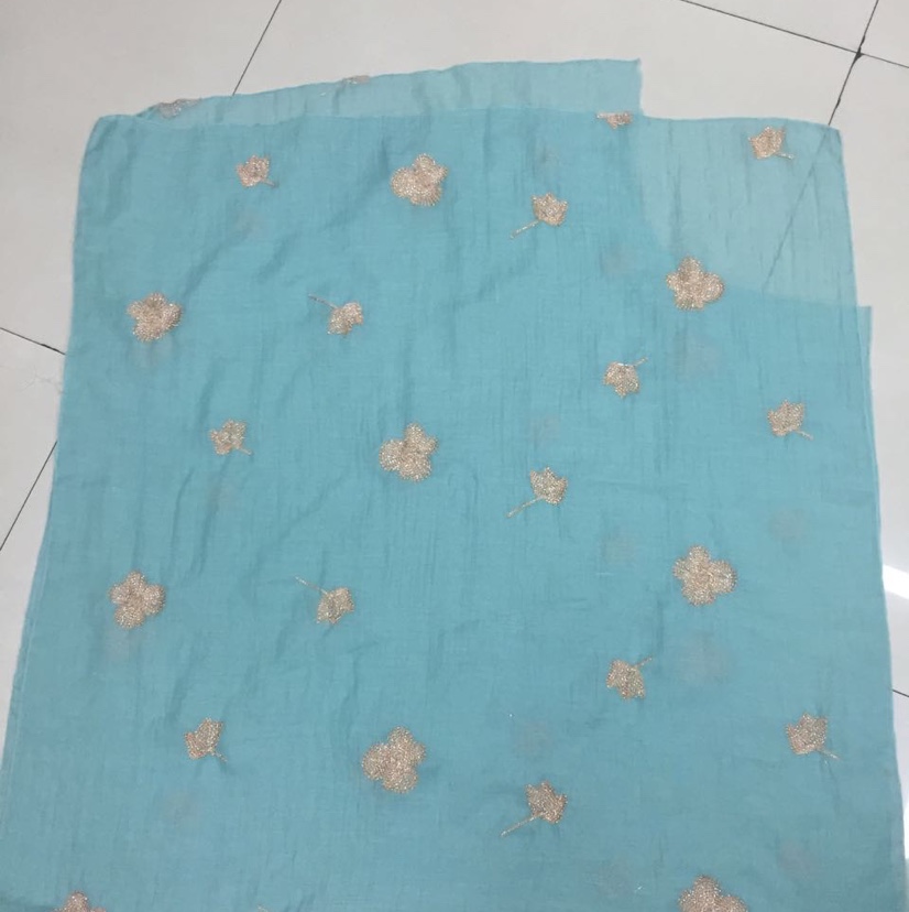 Small Peach Heart Foreign Trade Domestic Sales Embroidered Hot Diamond Scarf Lady Shawl Wrap Headscarf