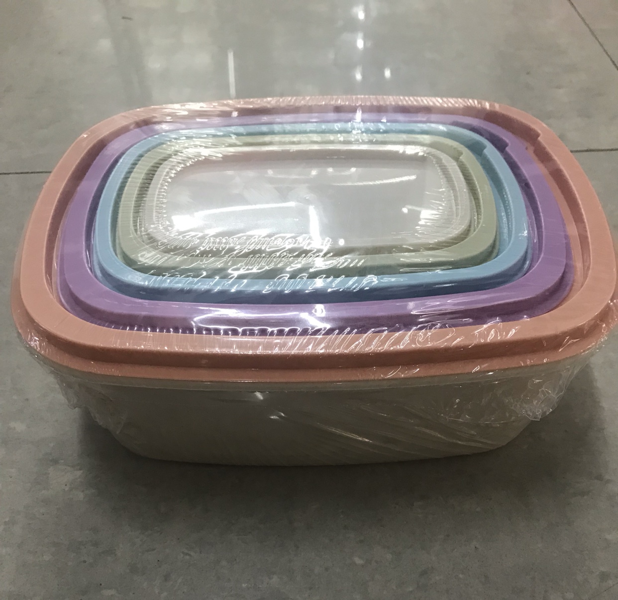 5pc长方形保鲜盒图