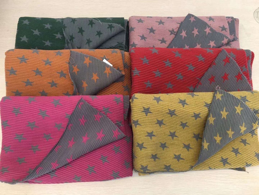 2020 Autumn/Winter New Pentagram Crumpled Explosive Scarf