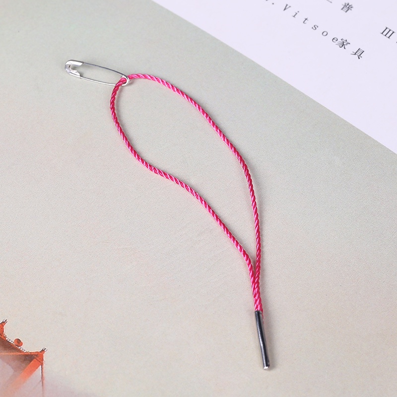 Pin, thread buckle, hanging particle, tag rope, gold thread, black thread, thread buckle Specification image