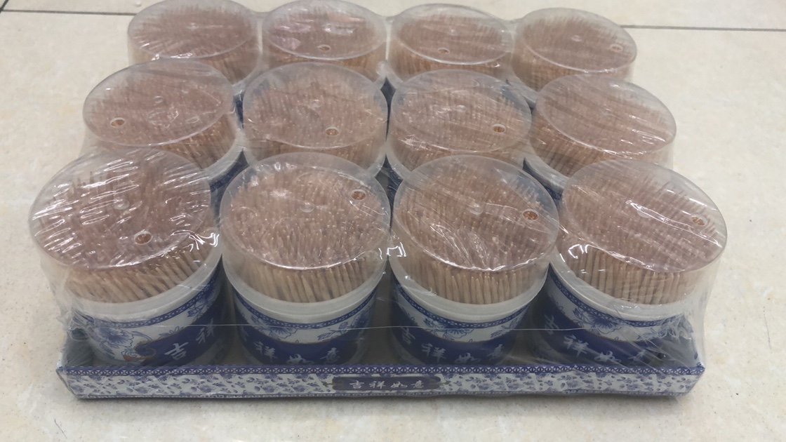Y604 Bottle Toothpick Manufacturers Direct Toothpick New Explosive One-Time Internet Red Explosive