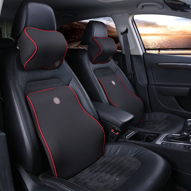 记忆棉汽车枕头腰靠车载          详情图9