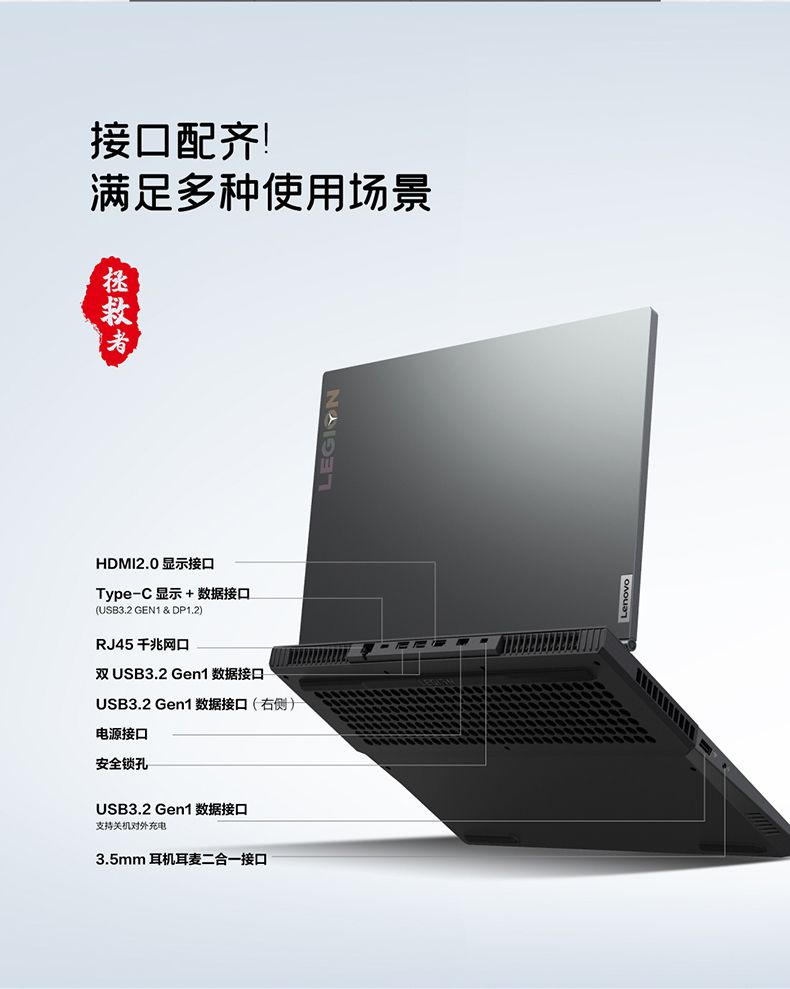 Lenovo/联想 拯救者 R7000 游戏本笔记本电脑Y7000P酷睿i7锐龙R7详情图2