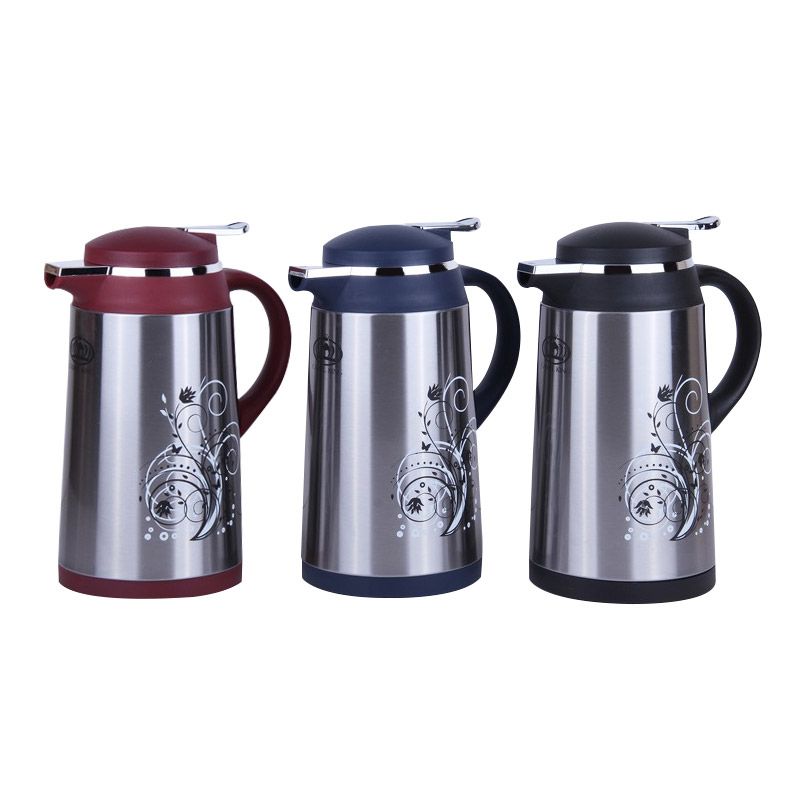 Yongfei stainless steel shell glass inner liner coffee pot thermos flask thermos water bottle detail image 3