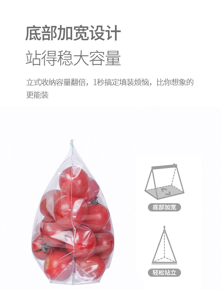拉链式滑锁袋密实袋加厚收纳袋食品塑封袋闪封冰箱自封口袋详情图2