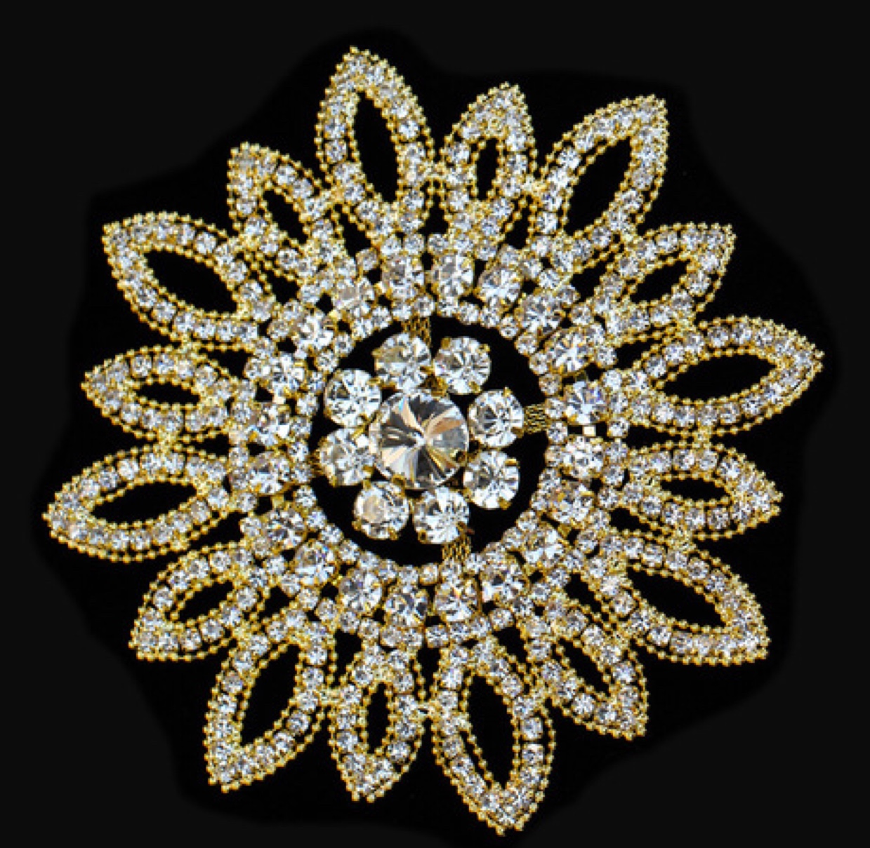 Decorative floral garment accessory K269 thumbnail