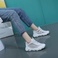 广州捷安娜656585一1白绿.白银两色质量好，脚感舒适产品图