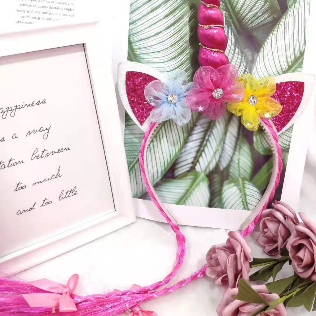 Unicorn Double Braided headband