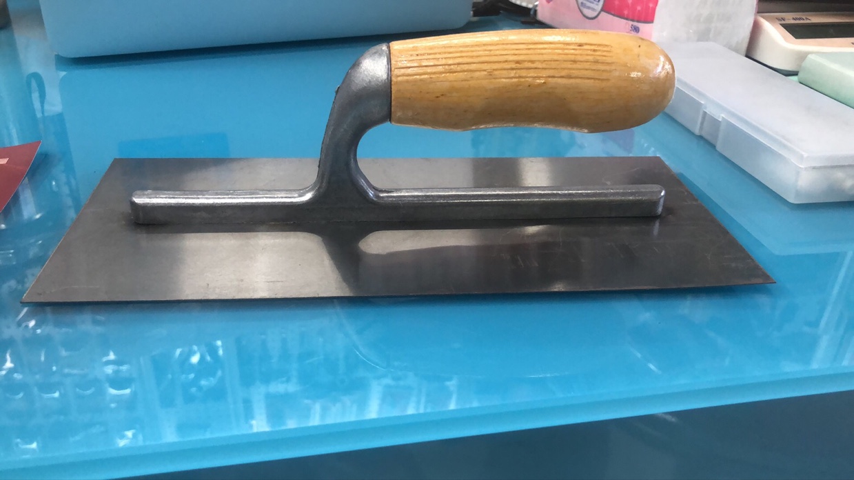抹泥刀 木柄抹泥刀细节图