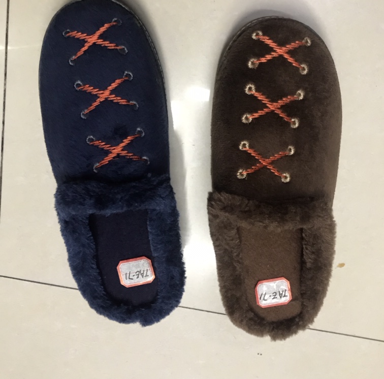 Injection molded woolen lady's slippers 2 thumbnail