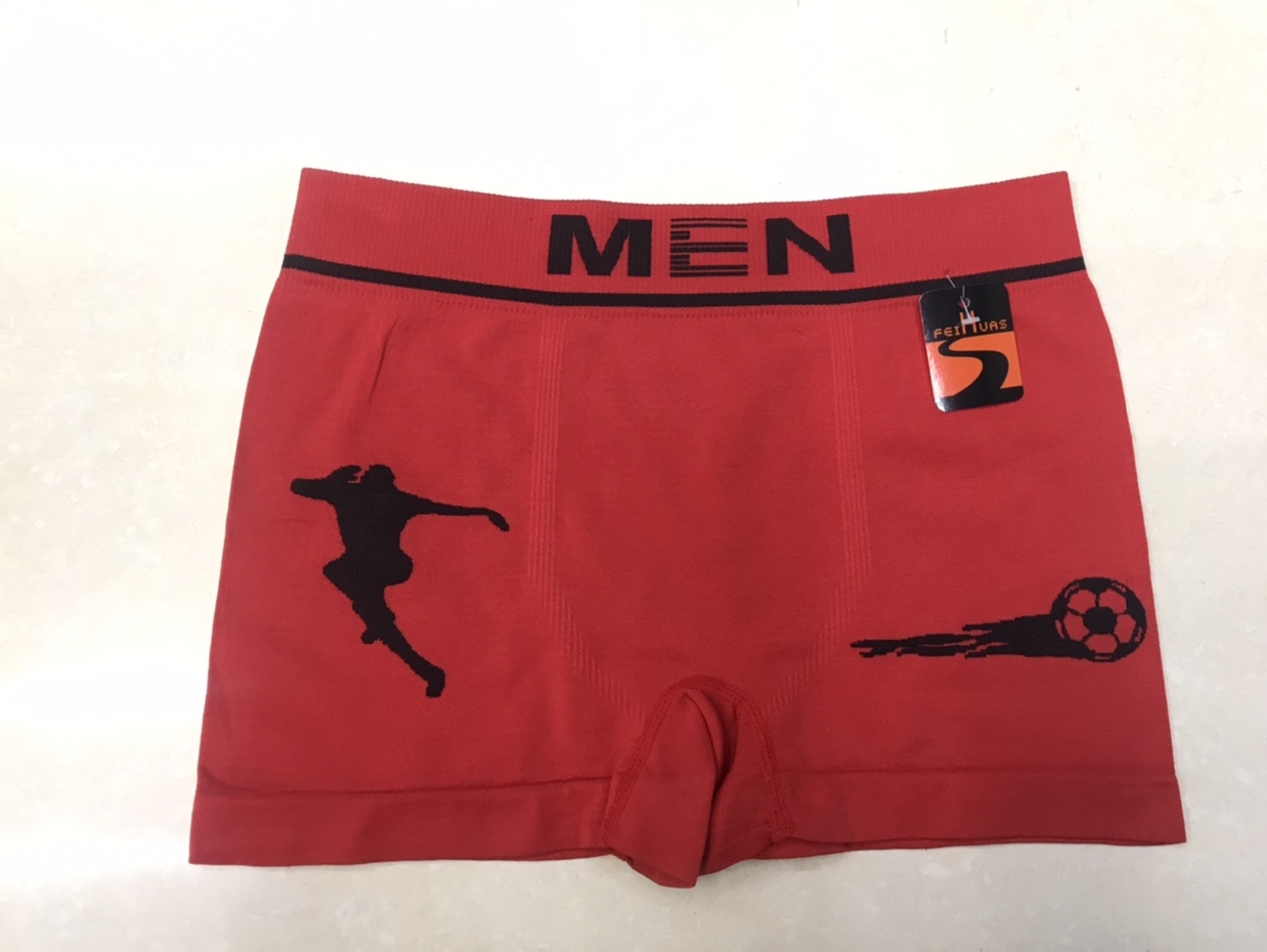 Foreign Trade Exports Men's Seamless Boxers In Stock details Picture