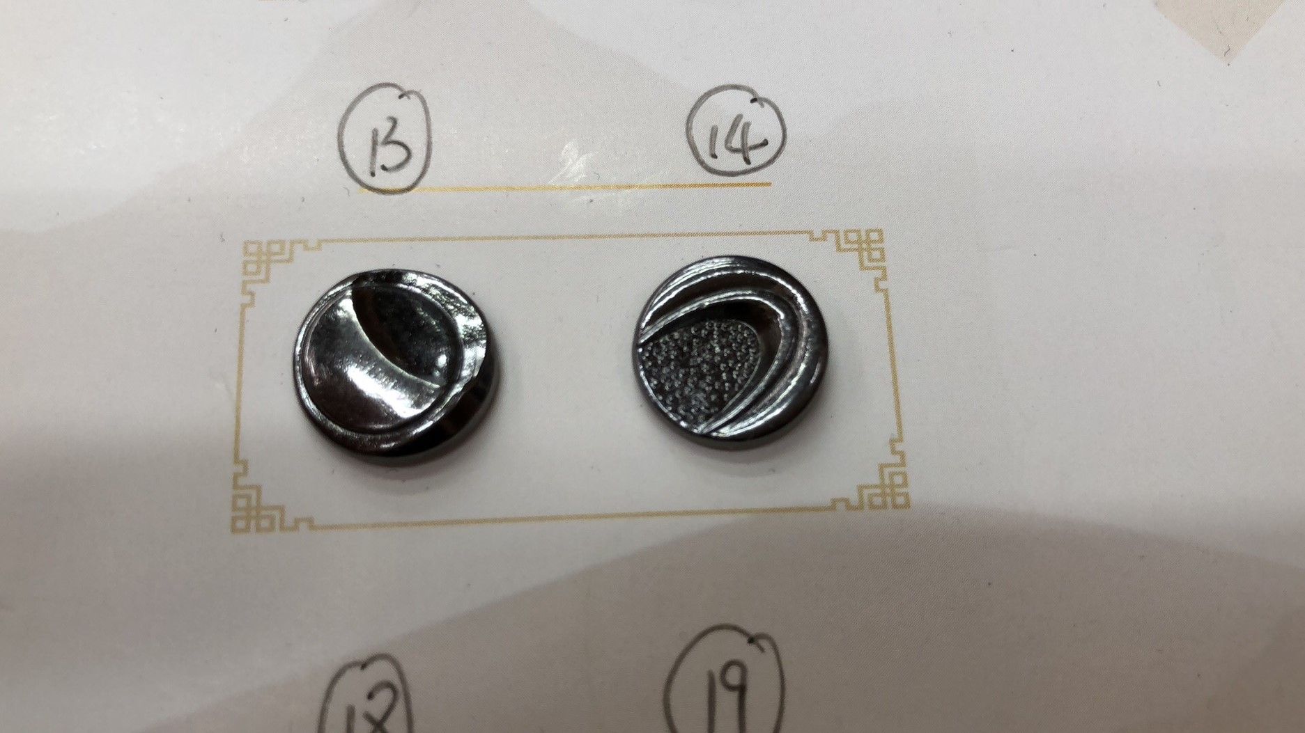 夏季圆形金属按扣凉鞋铆钉扣男士沙滩鞋子纽扣卡扣凉拖鞋扣子现货