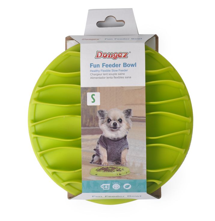 宠物慢食碗 猫波浪碗 宠物碗 趣味碗 猫咪食物碗 狗碗、碟、盘产品图