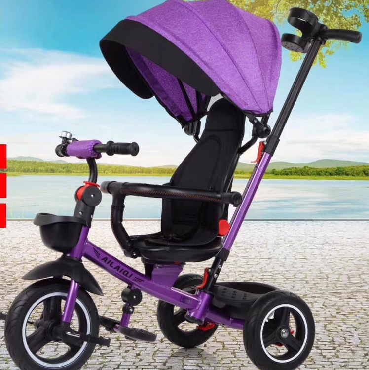 360度旋转三轮车8128白底实物图