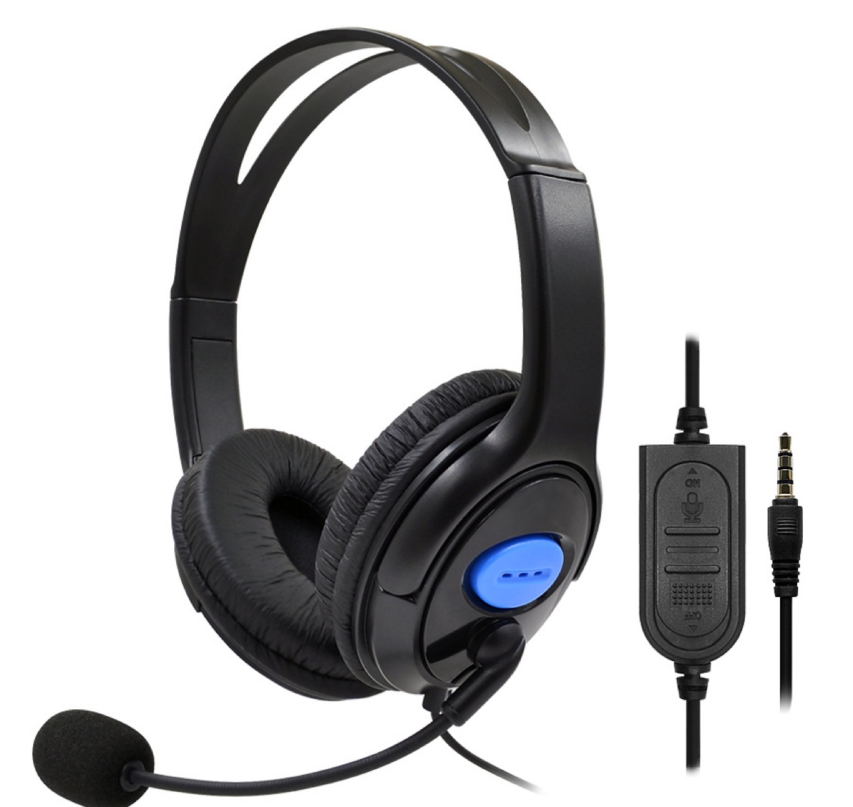 厂家直销PS4游戏耳机 头戴式耳机 电脑游戏耳麦 麦克风