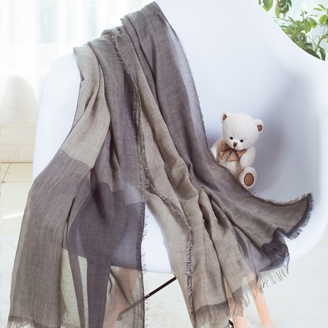 Autumn And Winter New Warm Scarf, Comfortable Patchwork Color Gauze Scarf Specification drawing
