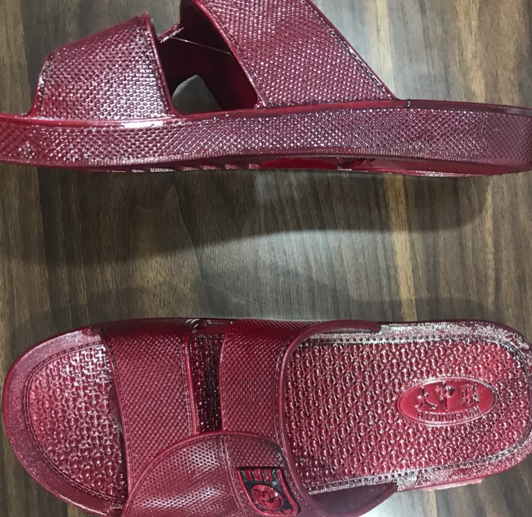 Men's oil slippers Specification image