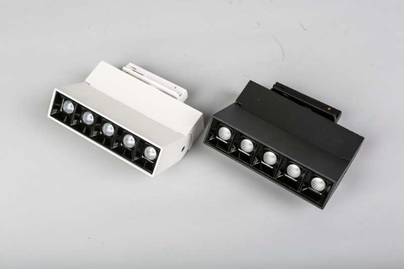 嵌入式磁吸轨道酒店客厅服装店商用线条吊顶详情图3