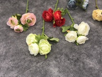 Simulated dew even rose flower arrangement rose rose rose rose