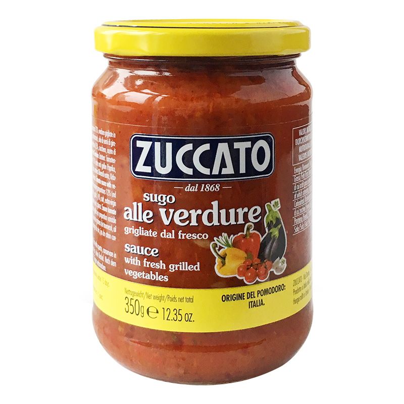 Zuccato租卡托 意大利进口 蔬菜风味番茄调味意面酱tomato sauce详情图2