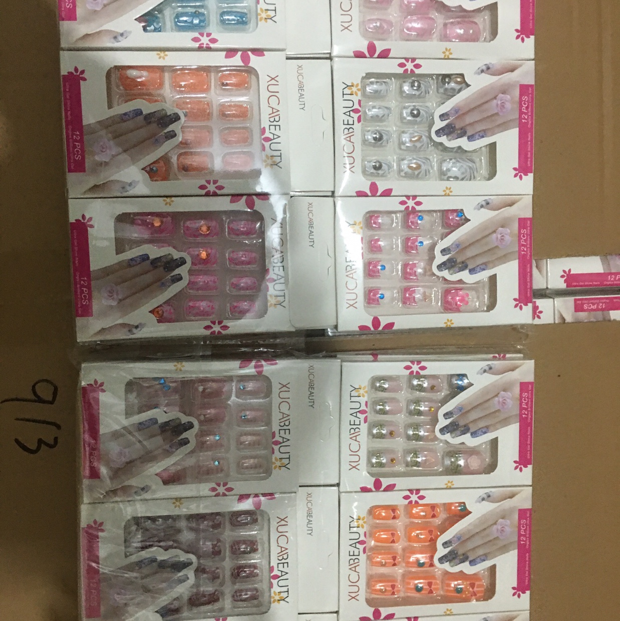 Nail art false nail stickers, nail false sheet stickers Specification image