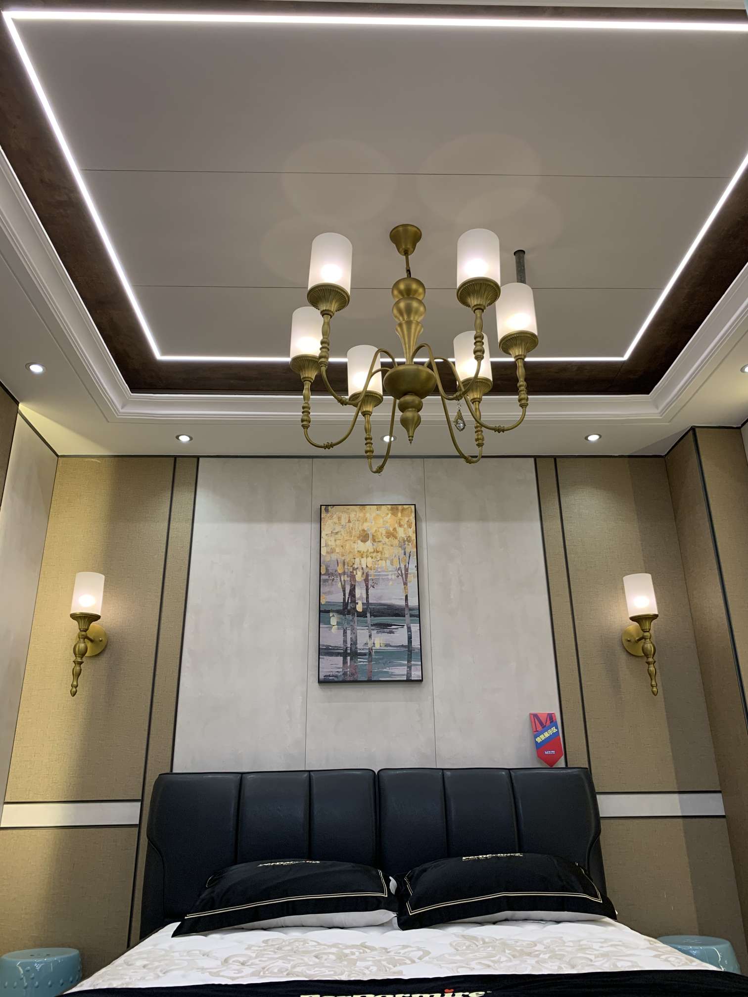 Polymer wood-plastic solid large board honeycomb large board ceiling panel pic 3