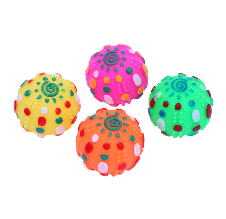 Pet toy sunflower dot the ball