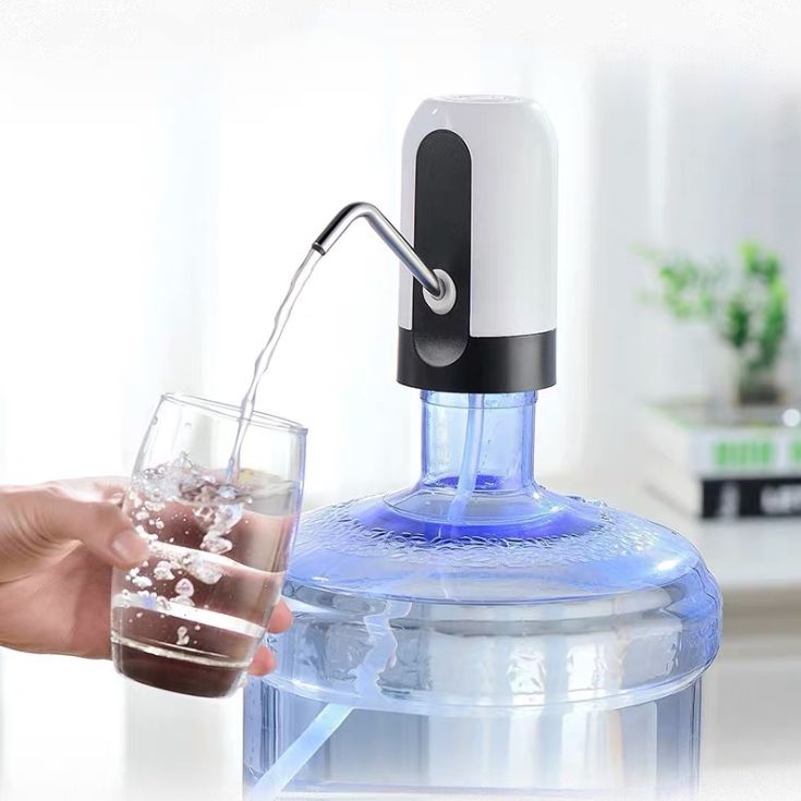 Electric barrel water pump, mobile water feeder, household small pressure water dispenser, automatic water dispenser, water dispenser for pumping water details Picture