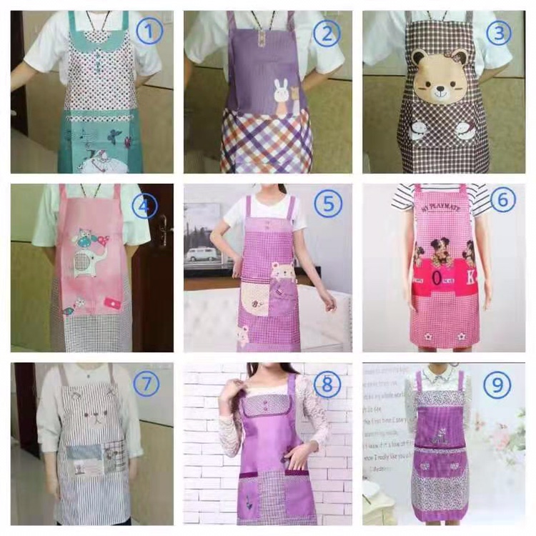 All kinds of aprons